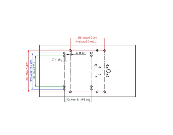 R+M Suttner Muurconsole / Wandhouder RVS Voor Combinaties Motor Pompen
