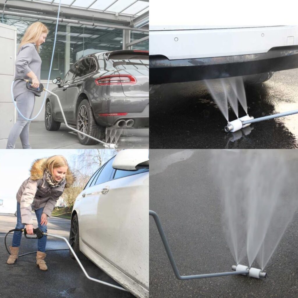 R+M Suttner - PRO - Roestvrijstaal Chassis Cleaner – Hogedruk Bodemreiniger