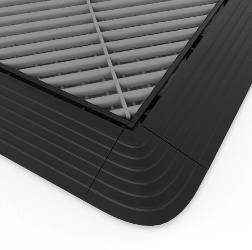 CRIJNS - Floor Tiles / Trax - CORNER