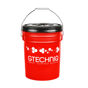 GTECHNIQ – Detailing Bucket / Emmer – Grit Guard – Sealing Lid – 20L