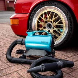 CARBON COLLECTIVE – Air Force One – Car-Dryer – Hybrid Cyclone Technlogy – 2800W – 8PK – Met Wielen – 5-Meter Darm