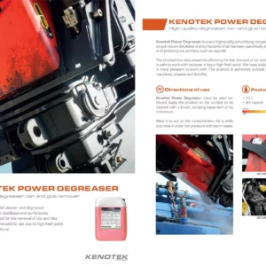 KENOTEK – Power Degreaser – Oliën, Vet, Teer, Asfalt & Lijm Verwijderaar – 10L