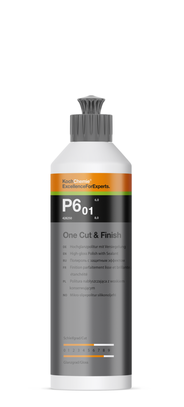 KOCH CHEMIE – P6.02 – One Cut & Finish – Krassen+Hoogglans
