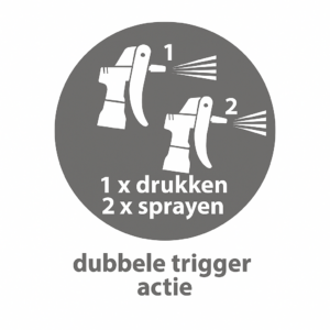 PRESSOL - Professional - Household - Double Trigger Action Sprayer - WIT - 750ml - DOOS - 6 Stuks
