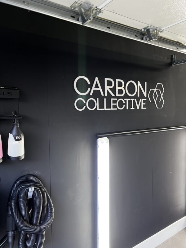 CARBON COLLECTIVE – Wall Mount Logo – PARTNER / CERTIFIED ONLY