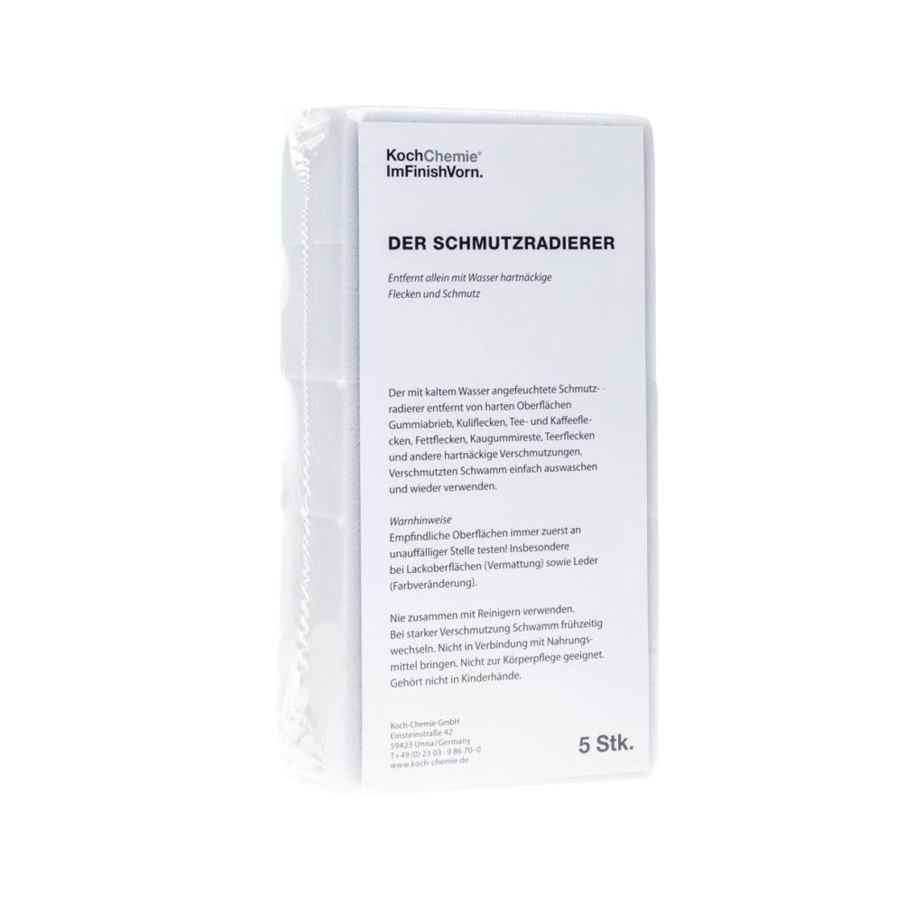 KOCH CHEMIE - Schmutzradierer - Melamine Wonderspons 5-Pack