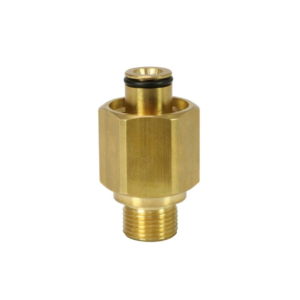 R+M Suttner Adapter Eazy-Lock-5 IG 3/8" AG Messing
