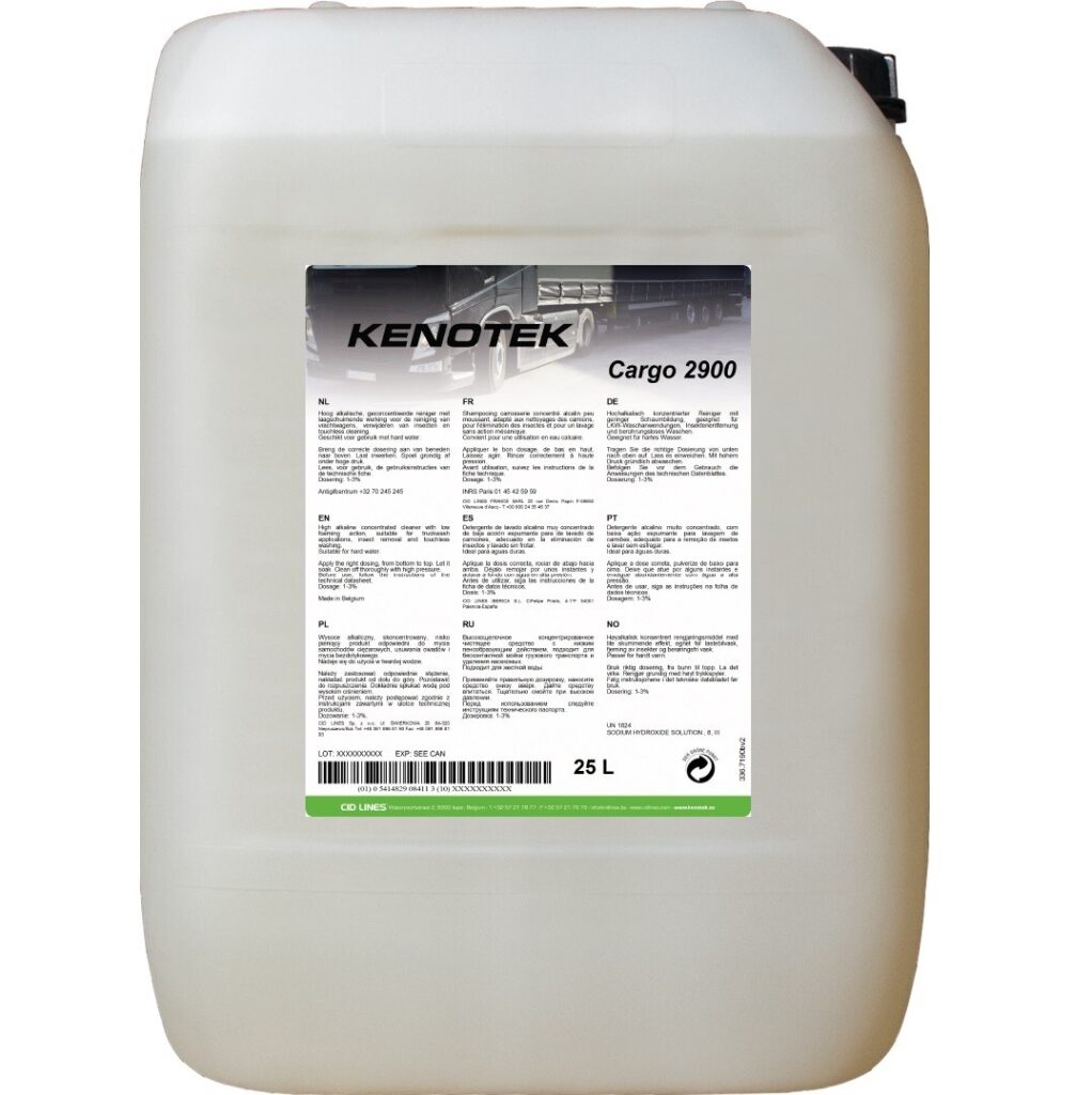 KENOTEK - CARGO 2900 - Geconcentreerde Alkalische Exterieurreiniger