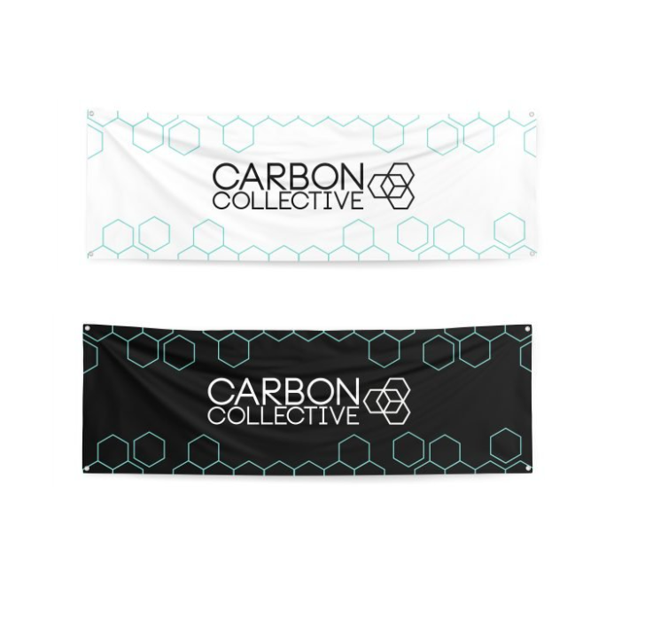 CARBON COLLECTIVE – Workshop Banner - 1500x500mm