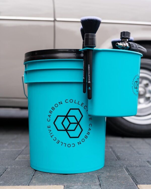 CARBON COLLECTIVE – Bucket Organiser – Teal Blue