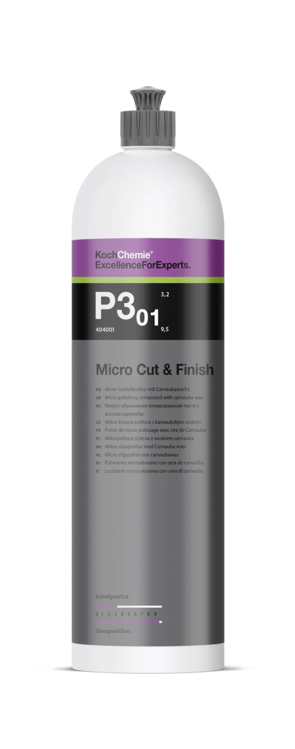 KOCH CHEMIE – P3.01 – Micro Cut & Finish – Hoogglans Polijstmiddel Met Wax
