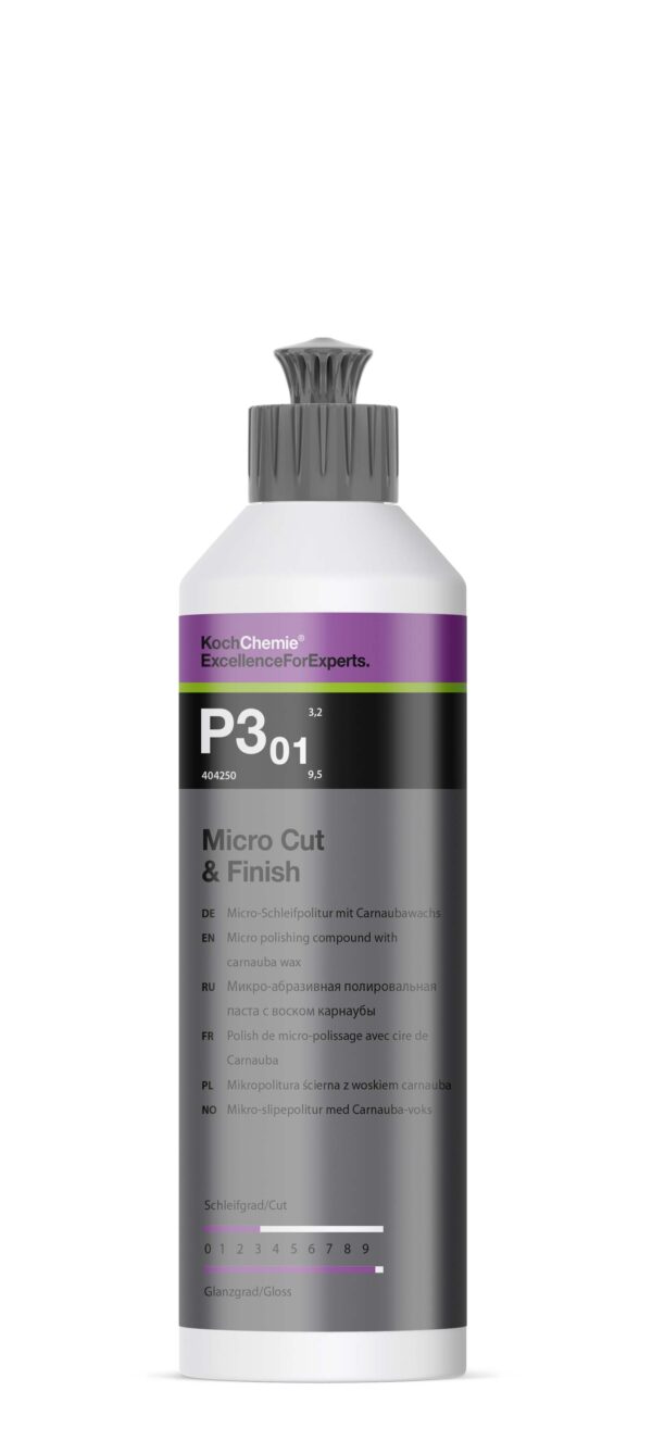KOCH CHEMIE – P3.01 – Micro Cut & Finish – Hoogglans Polijstmiddel Met Wax