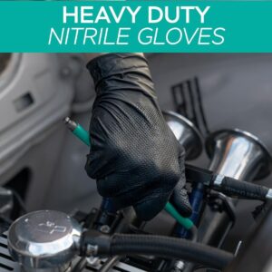 CARBON COLLECTIVE – Heavy Duty Textured Nitril Gloves – Diverse Maten – 50 stuks