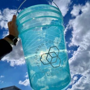 CARBON COLLECTIVE - Clear Teal Detailing Bucket - 20L