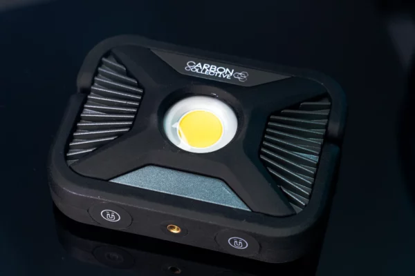 CARBON COLLECTIVE – LUME Pro – Rechargeable Heavy Duty Spot Light – 2000 Lumen