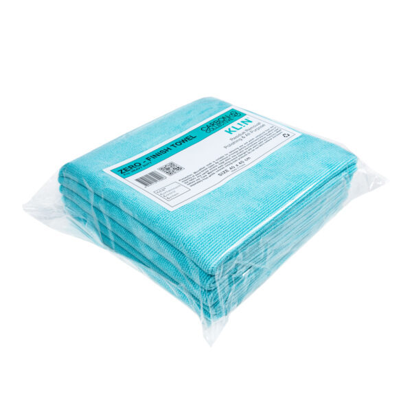 CARBON COLLECTIVE – KL!N Zero Finish – 406GSM Randloos – 40x40cm – 5-Pack