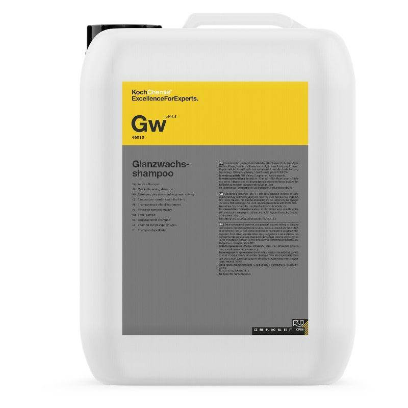 KOCH CHEMIE - Gw - Glanzwachs-Shampoo - Autoshampoo - 10L