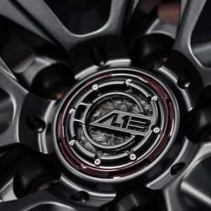 AL13 – 3 PIECE – CARBON / FORGED CARBON Center Caps