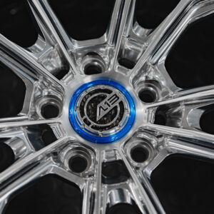 AL13 – 3 PIECE – CARBON / FORGED CARBON Center Caps