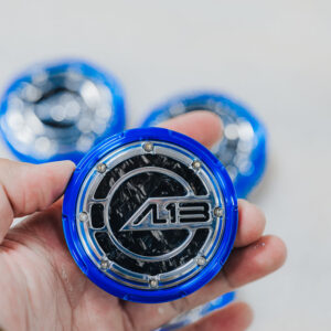 AL13 – 3 PIECE – CARBON / FORGED CARBON Center Caps