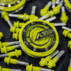 AL13 – 3 PIECE – CARBON / FORGED CARBON Center Caps