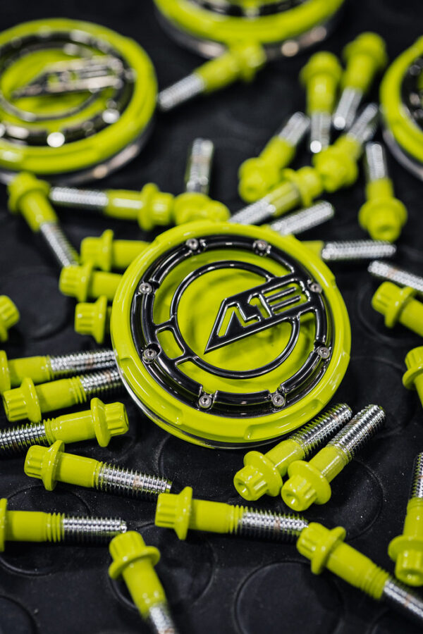 AL13 – 3 PIECE – CARBON / FORGED CARBON Center Caps