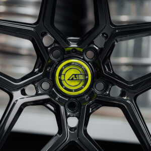 AL13 – 3 PIECE – CARBON / FORGED CARBON Center Caps