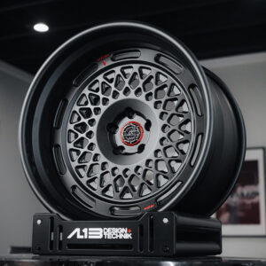 AL13 – 3 PIECE – CARBON / FORGED CARBON Center Caps