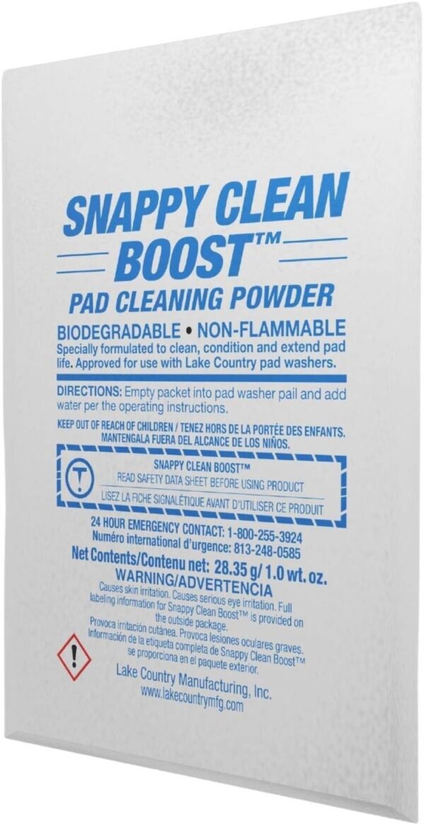 LAKE COUNTRY – Snappy Clean Boost Powder For PAD WASHER – Doosverpakking – 72 Items
