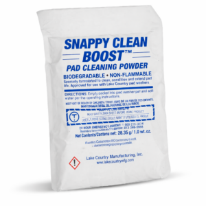 LAKE COUNTRY - Snappy Clean Boost Powder For PAD WASHER - 1 Item