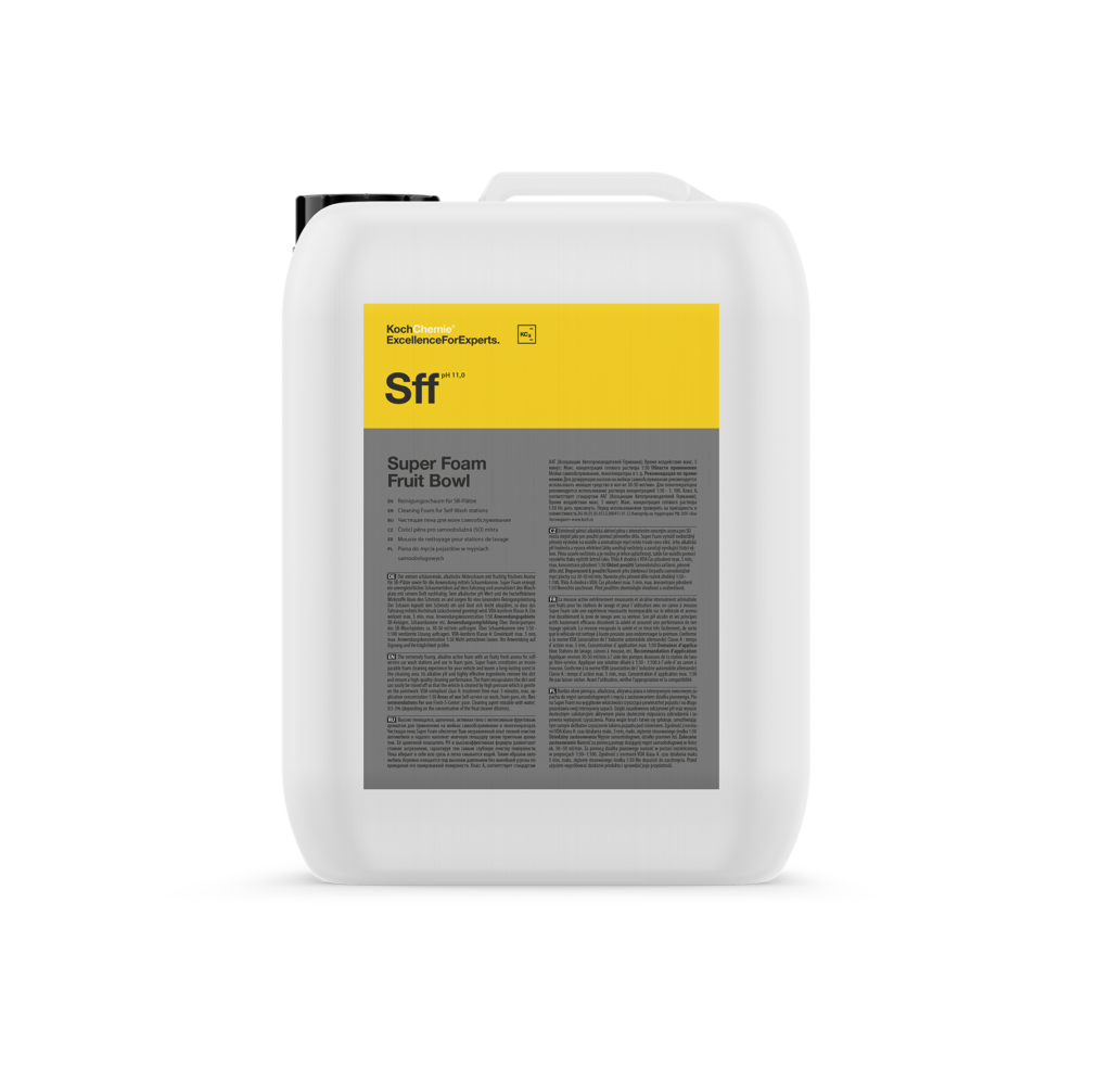 KOCH CHEMIE - Sff - Super Foam Fruit Bowl - Pre-Cleaner & Snowfoam - 5L