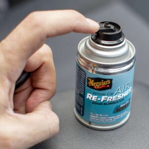 MEGUIARS – Air Refresher – Odor Eliminator – Geurbom – Black Chrome Scent – 57gr