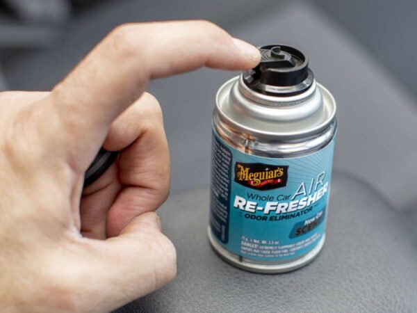 MEGUIARS – Air Refresher – Odor Eliminator – Geurbom – Black Chrome Scent – 57gr