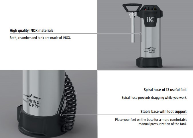 iK - PPF & Window Tinting Sprayer - 12L