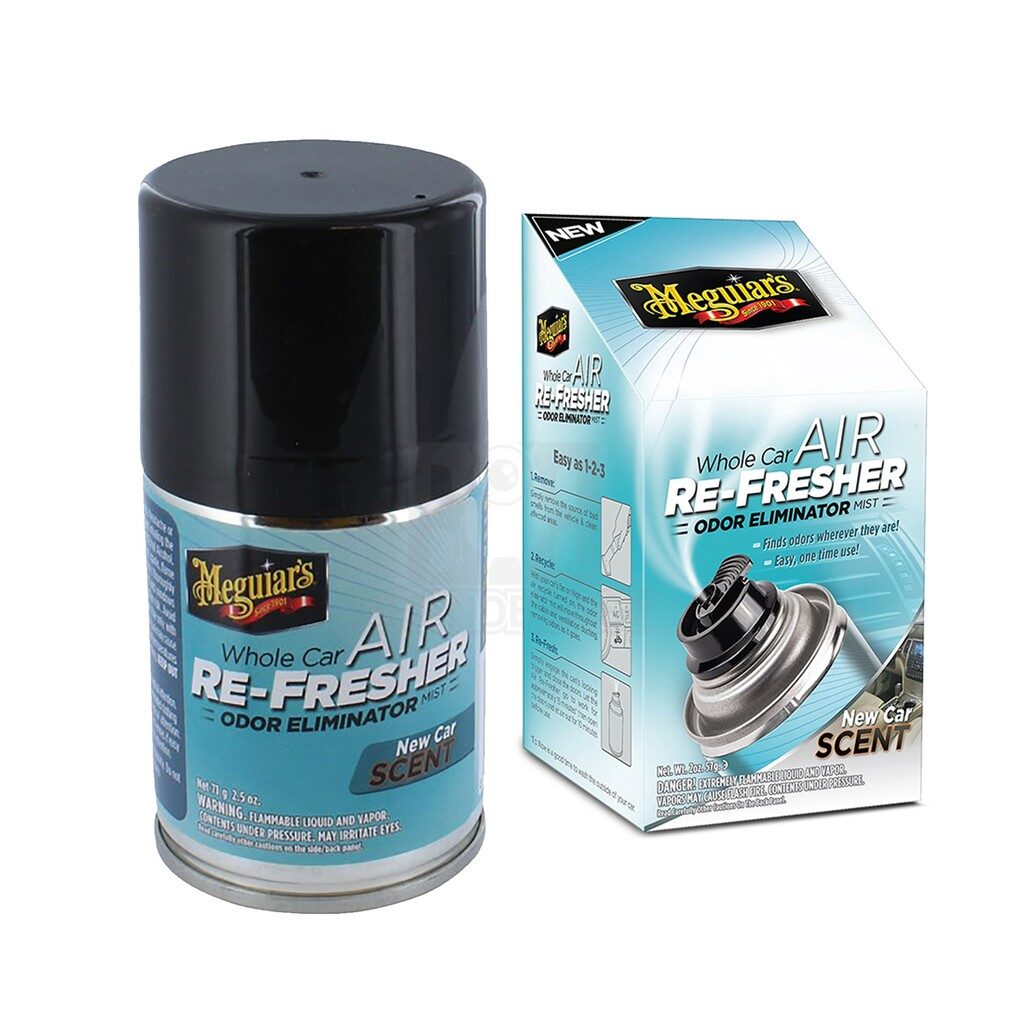 MEGUIARS - Air Refresher - Odor Eliminator - Geurbom - New Car Scent - 57gr