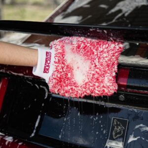 GTECHNIQ – WM2 – Microfibre Washmitt – Red