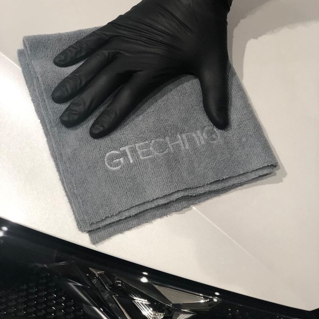 GTECHNIQ - MF1 - ZeroR Microfibre Buff Cloth - 300GSM - Coating - Interieur Doek - Randloos - 40X40cm
