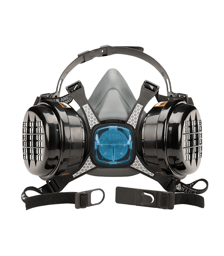 ANEST IWATA - PRO - Vipermask - Masker Met A2P3 Filters Inclusief Ingebouwde Filter Tegen Coating / Verf Gassen