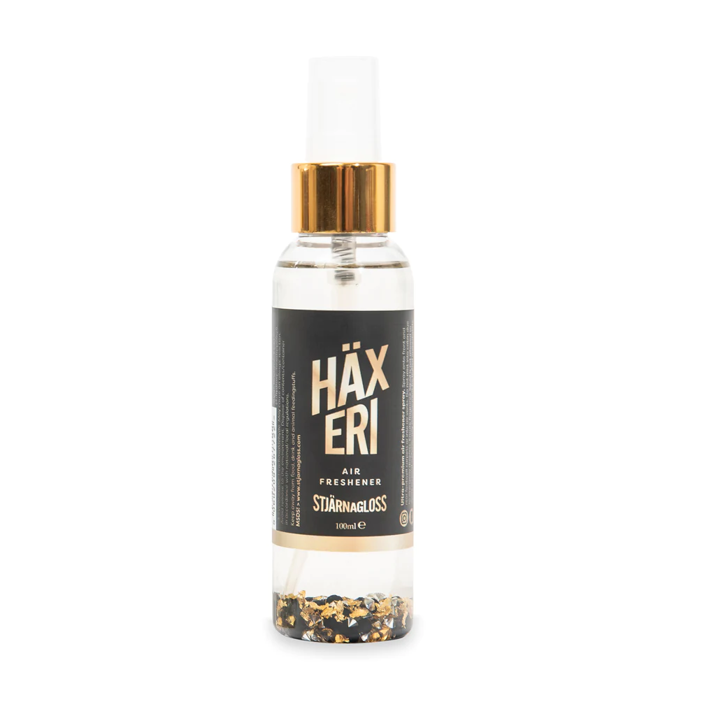 STJÄRNAGLOSS - Häxeri - 24k Golden + Black Diamond Stones - Luxury Airfreshener