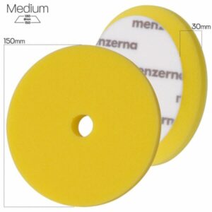 MENZERNA – Medium Cut Foam Yellow – ECCENTRIC/ROTARY