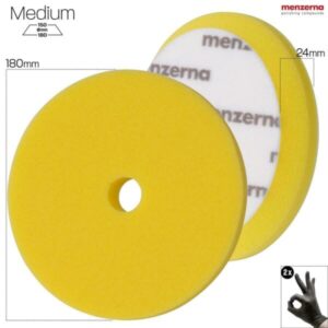 MENZERNA – Medium Cut Foam Yellow – ECCENTRIC/ROTARY