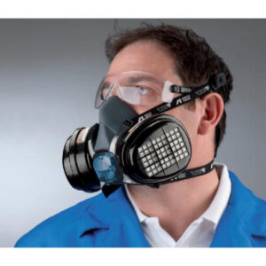 ANEST IWATA - PRO - Vipermask - Masker Met A2P3 Filters Inclusief Ingebouwde Filter Tegen Coating / Verf Gassen