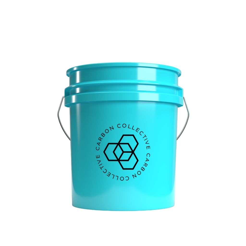 CARBON COLLECTIVE - Signature Teal Wheel Bucket - 13L