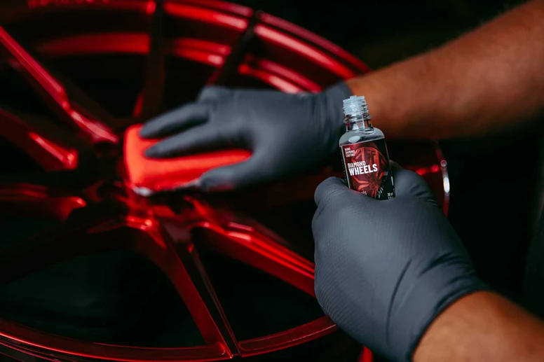 DIAMOND PROTECH - Diamond Wheels Kit - For Wheels, Calipers, Exhaust Systems - Up To 1000°C - 12 Months Protection