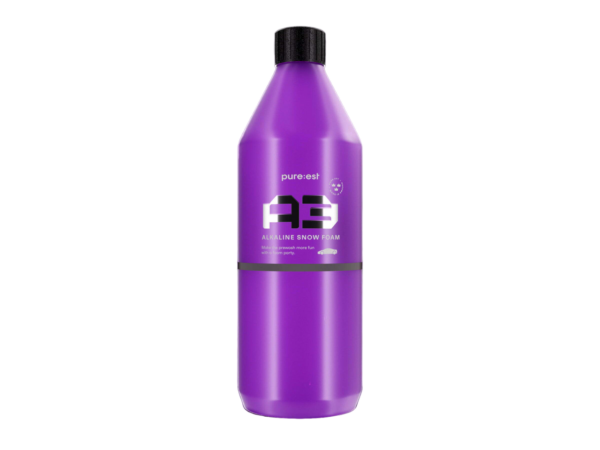 PURE:EST – A3 – Alkaline Snow Foam – Pre-Cleaner – Insect, Vuil & Wegfilm Verwijderaar
