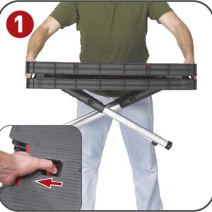 CRIJNS – Inklapbare Werbank – 85x55x11,2cm – MAX 450kg