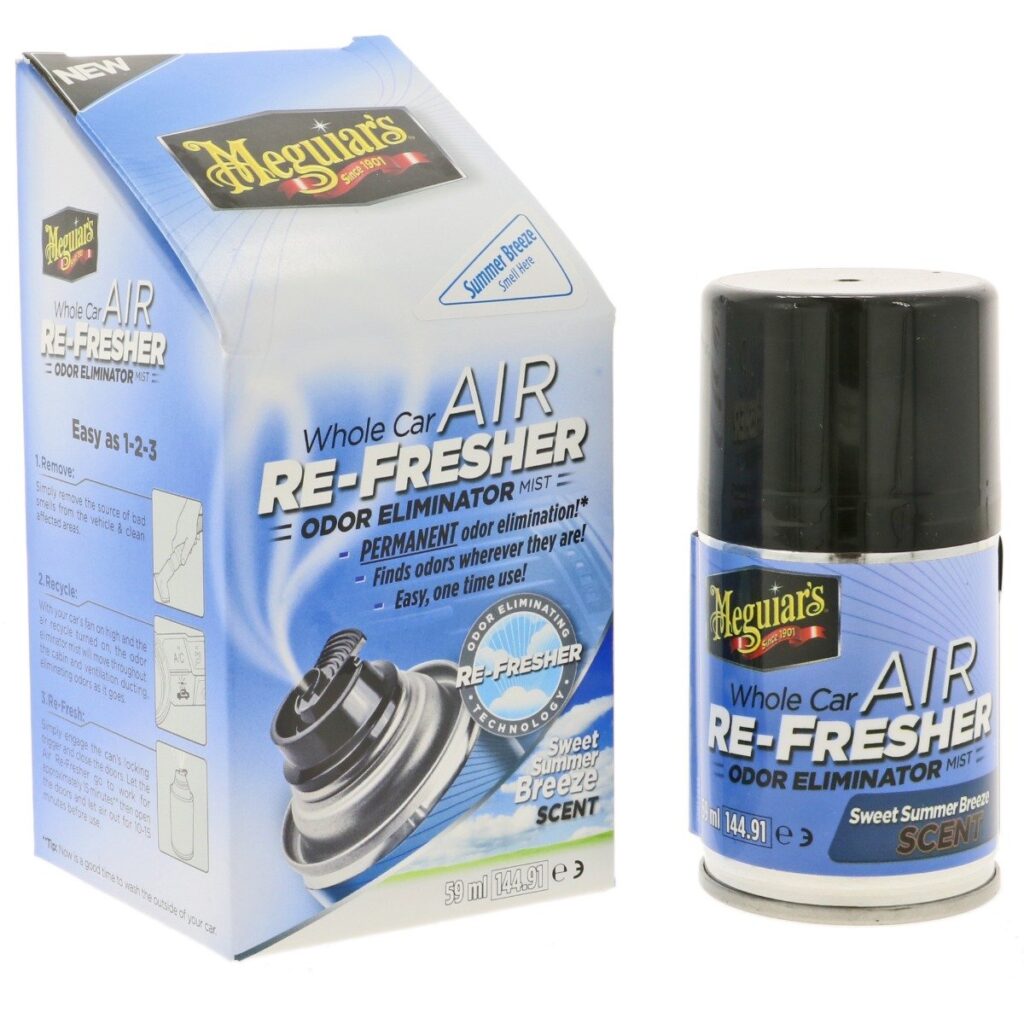 MEGUIARS - Air Refresher - Odor Eliminator - Geurbom - Summer Breeze Scent - 57gr