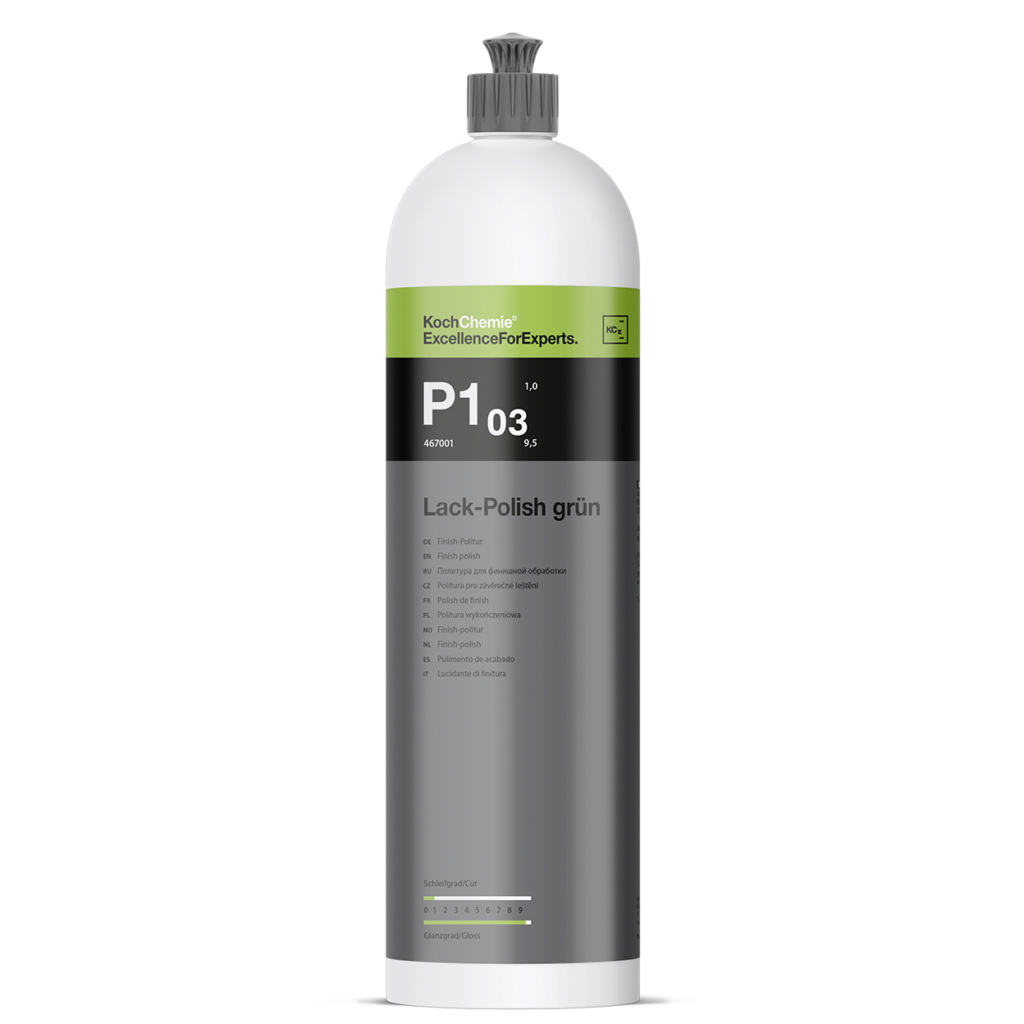 KOCH CHEMIE - P1.03 - Lack-Polish Grün - Micro Cut & Finish - 1000ml