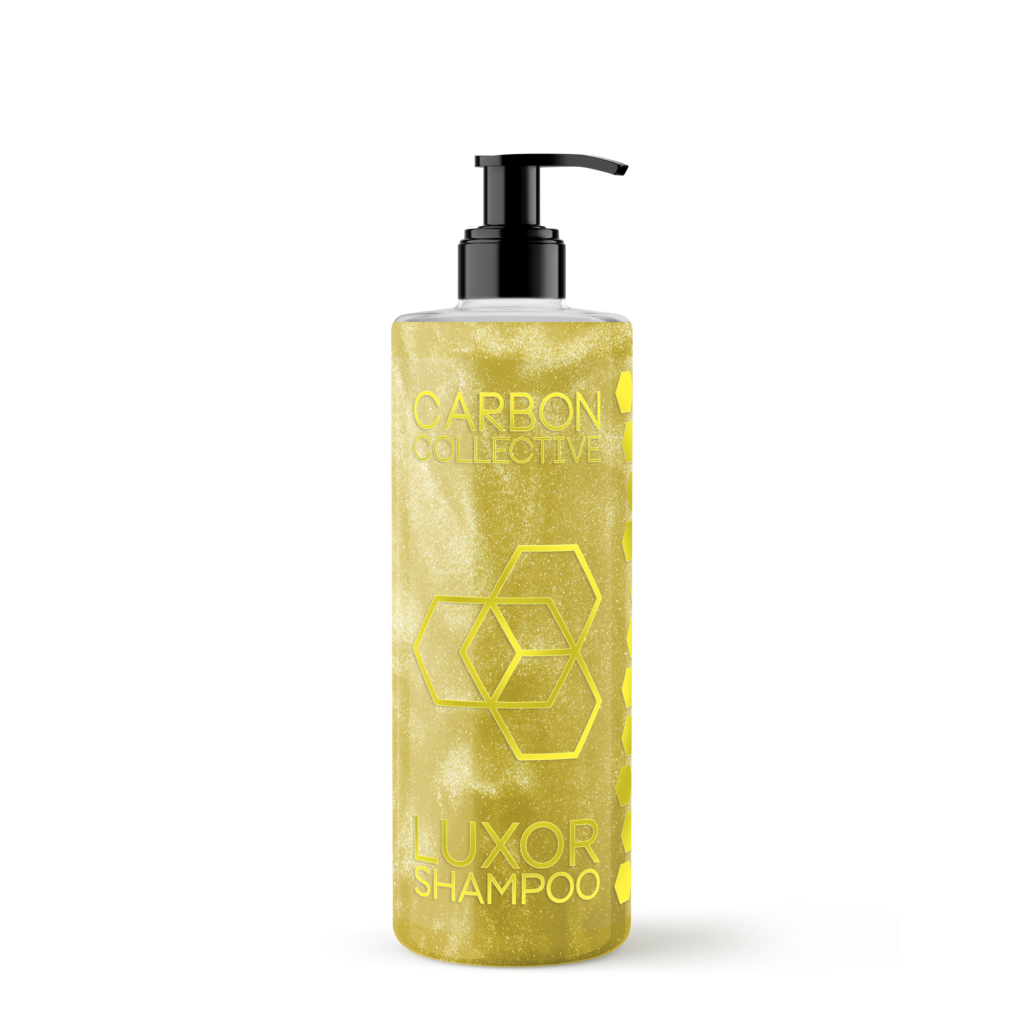 CARBON COLLECTIVE - Luxor - Gold Flakes Infused - Oud Wood Parfum Luxury Scent - Shampoo