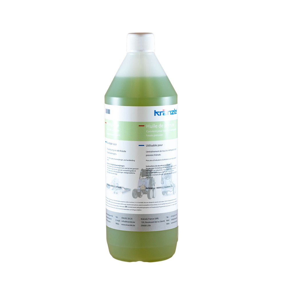 KRÄNZLE - Pompolie - Oil For Kränzle High Pressure Washers - 1000ml